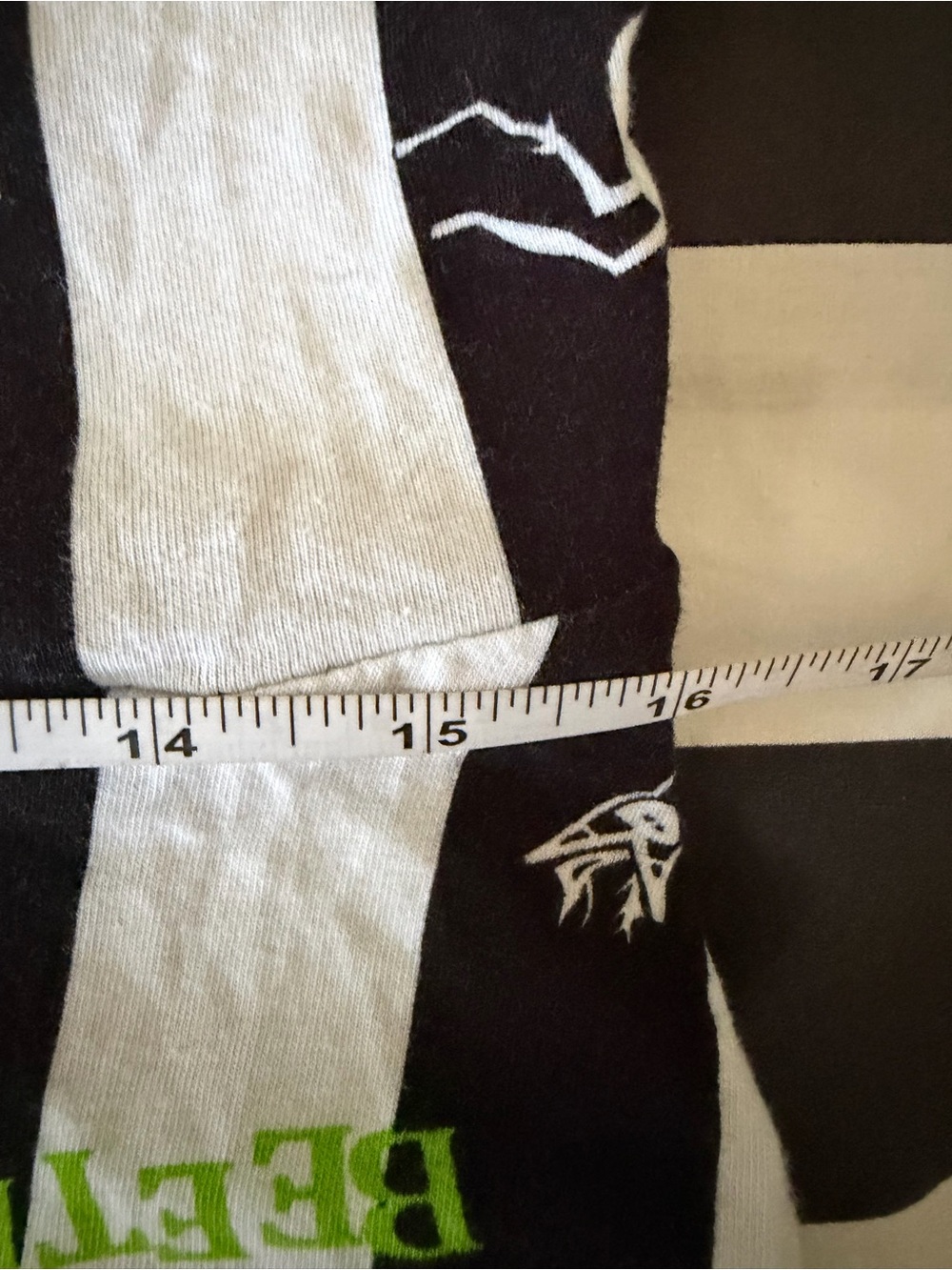 Hot Topic Beetlejuice Twofer Stripe Dress Sz L - Picture 12 of 13